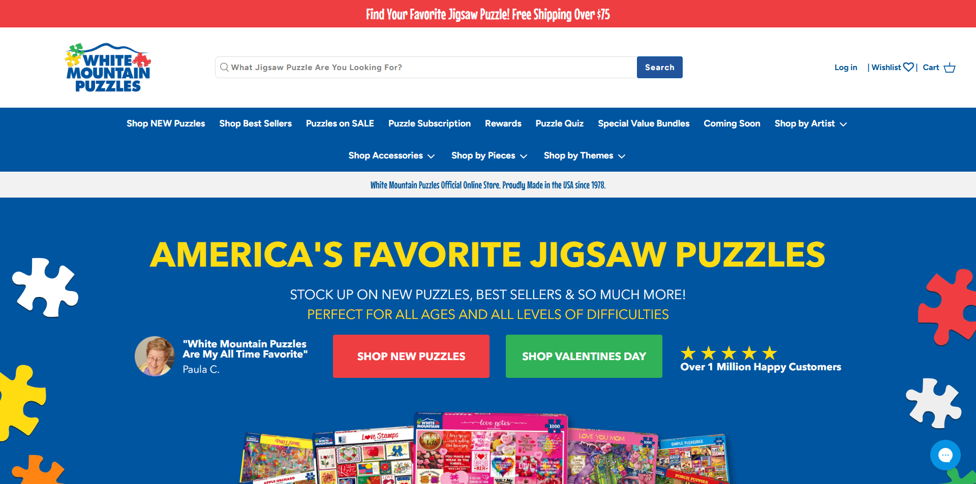 White Mountain Puzzles discount code