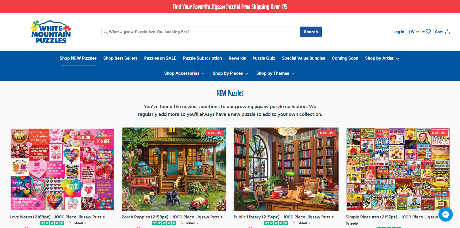 White Mountain Puzzles Promo Code